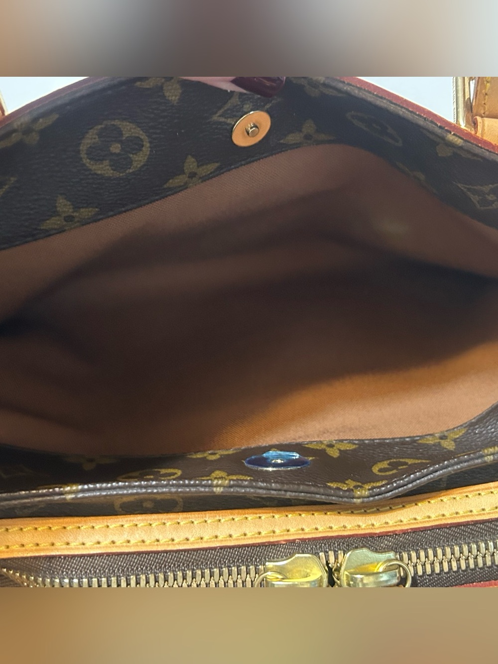 LOUIS VUITTON RIVETING BAG EUC - Picture 7 of 17